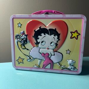 Betty Boop tin lunch box